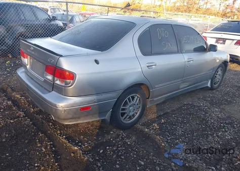 2001 Infiniti G20 Luxury z USA, uszkodzony, nr VIN JNKCP11A51T401855